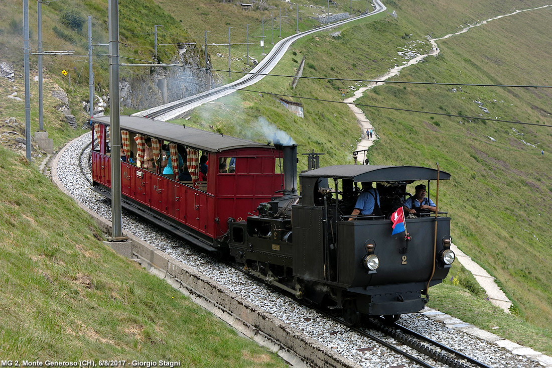 H 2/3 a vapore - Monte Generoso.