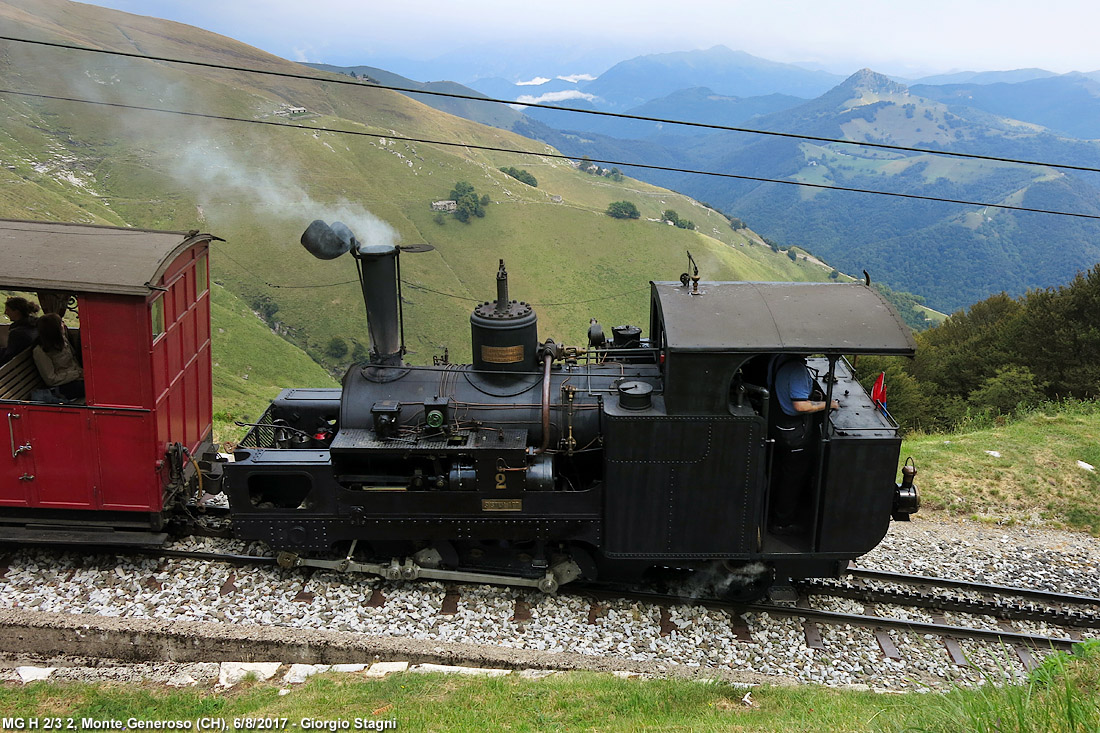 H 2/3 a vapore - Monte Generoso.