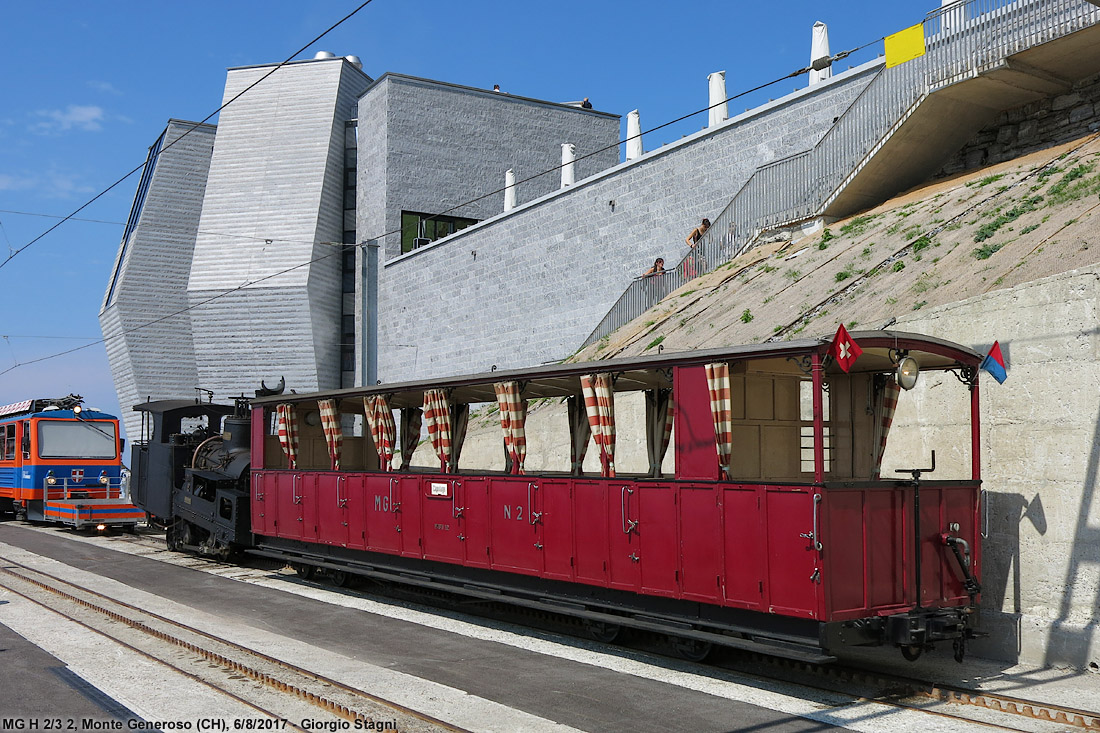 H 2/3 a vapore - Monte Generoso.