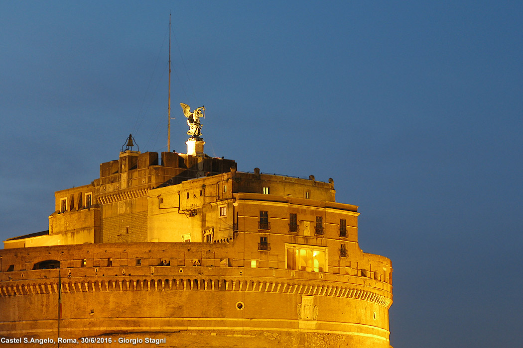 Scende la sera - Castel S.Angelo.