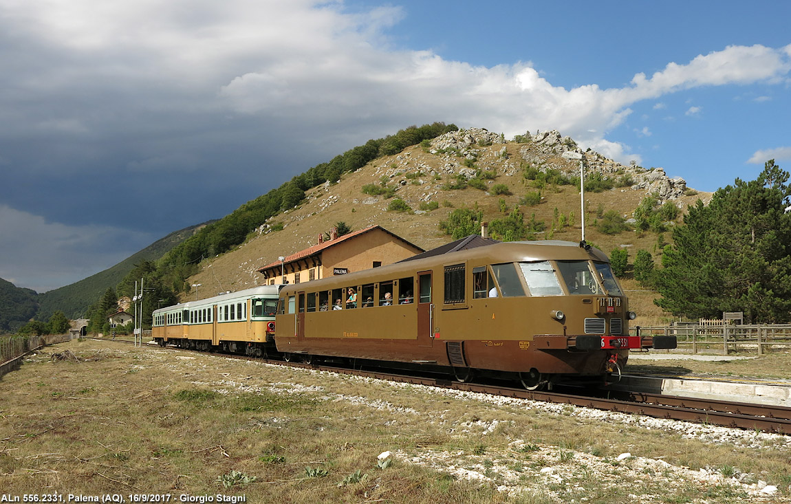 Sulmona 2017: l'appennino e la littorina - Palena.