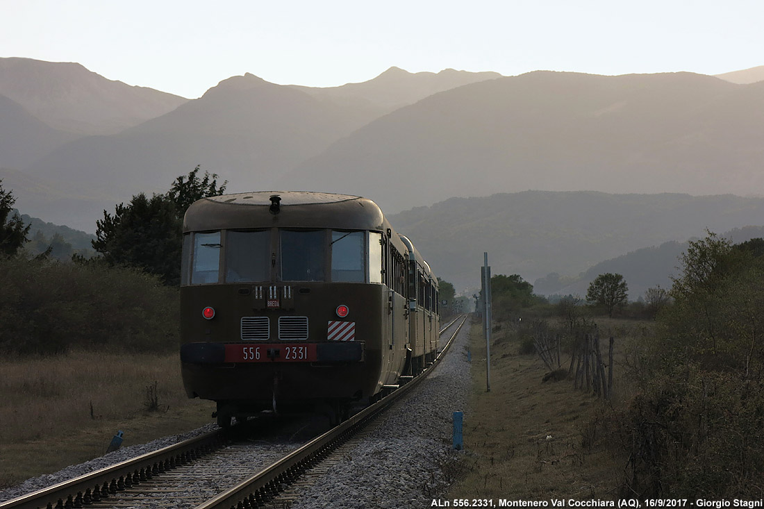 Sulmona 2017: l'appennino e la littorina - Montenero Val Cocchiara.