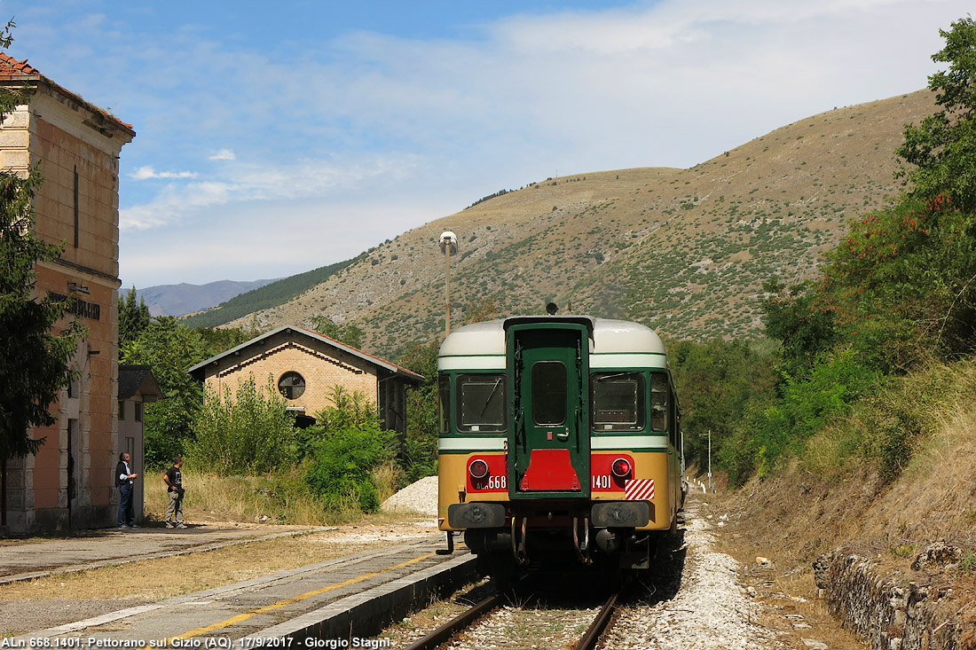 Sulmona 2017: l'appennino e la littorina - Pettorano sul Gizio.