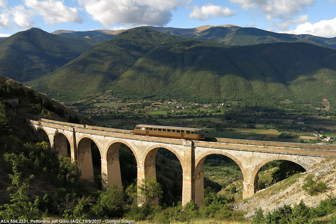 Sulmona 2017: l'appennino e la littorina - Pettorano sul Gizio.