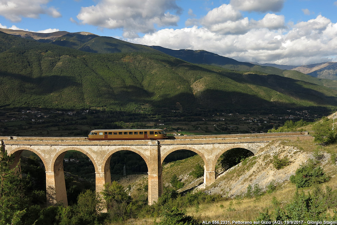 Sulmona 2017: l'appennino e la littorina - Pettorano sul Gizio.