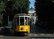Tram a Milano 2016 - Corso Sempione.