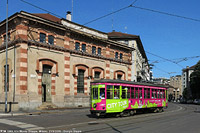 Tram a Milano 2016 - Viale Monte Grappa.