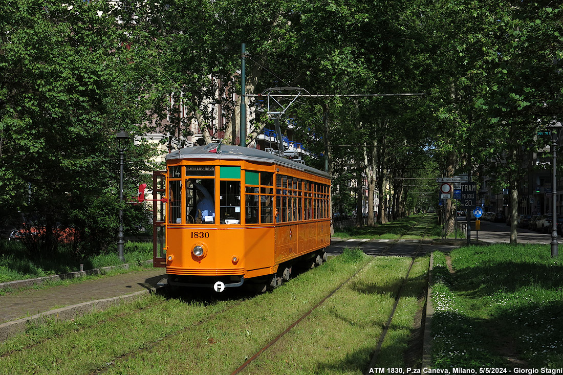 Tram  - P.za Caneva.