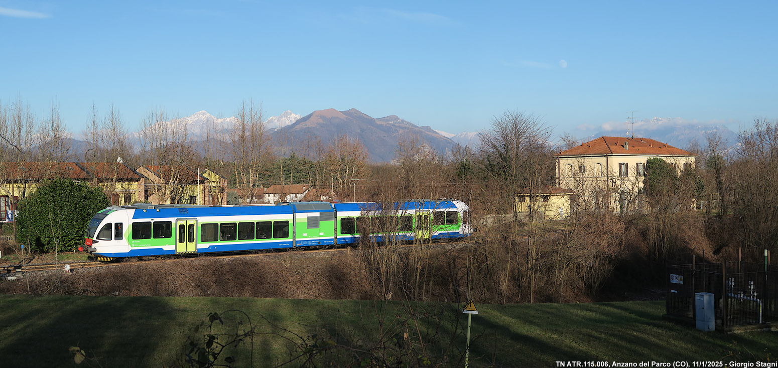 Inverno intorno a Molteno - Anzano del Parco.