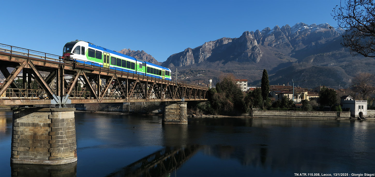 Inverno intorno a Molteno - Lecco.