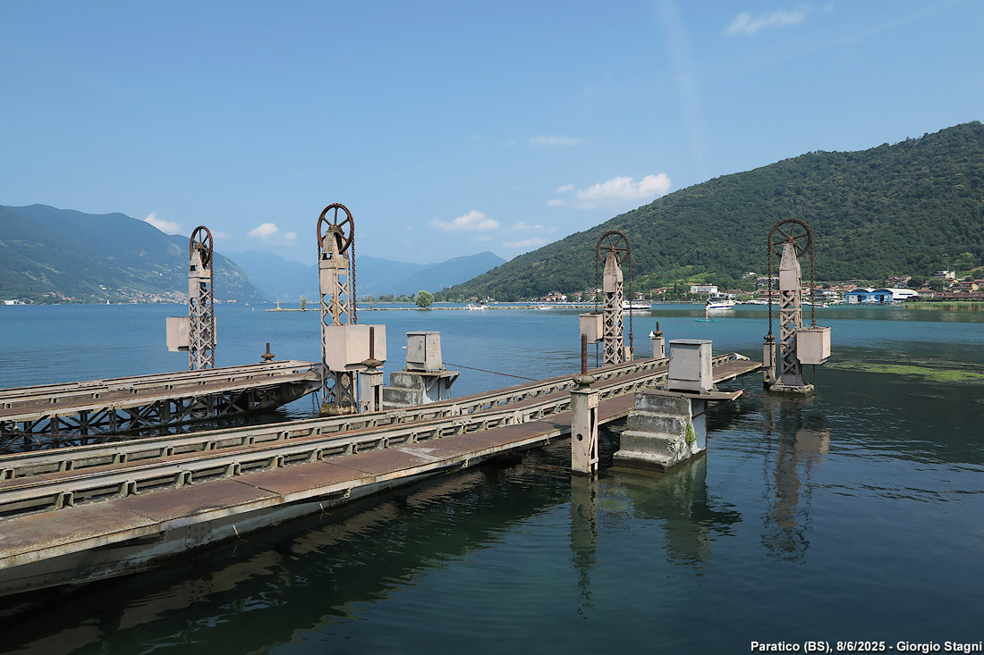 Vapore a Palazzolo e a Lecco - Paratico.