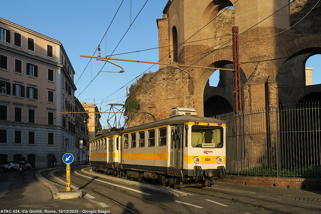 Due ore a Porta Maggiore (dicembre 2025) - Via Giolitti.
