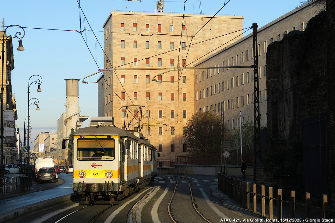 Due ore a Porta Maggiore (dicembre 2025) - Via Giolitti.