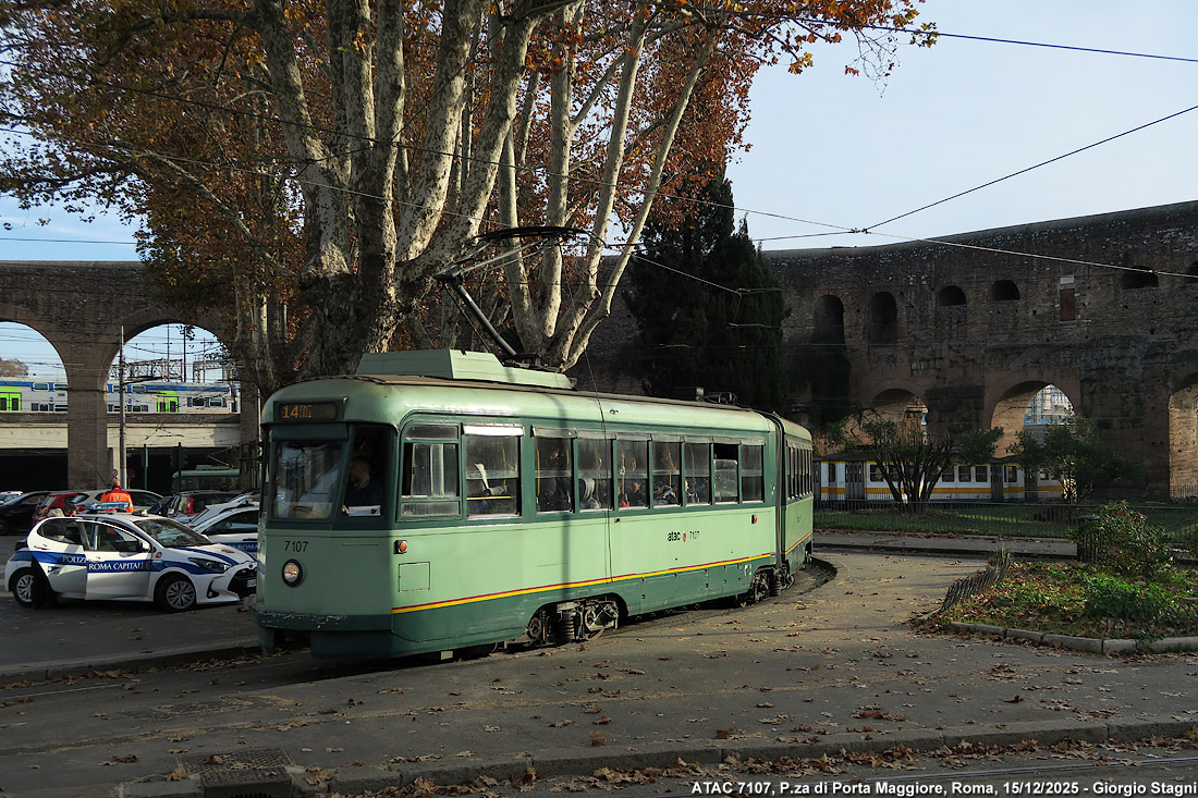Due ore a Porta Maggiore (dicembre 2025) - P.za di Porta Maggiore.