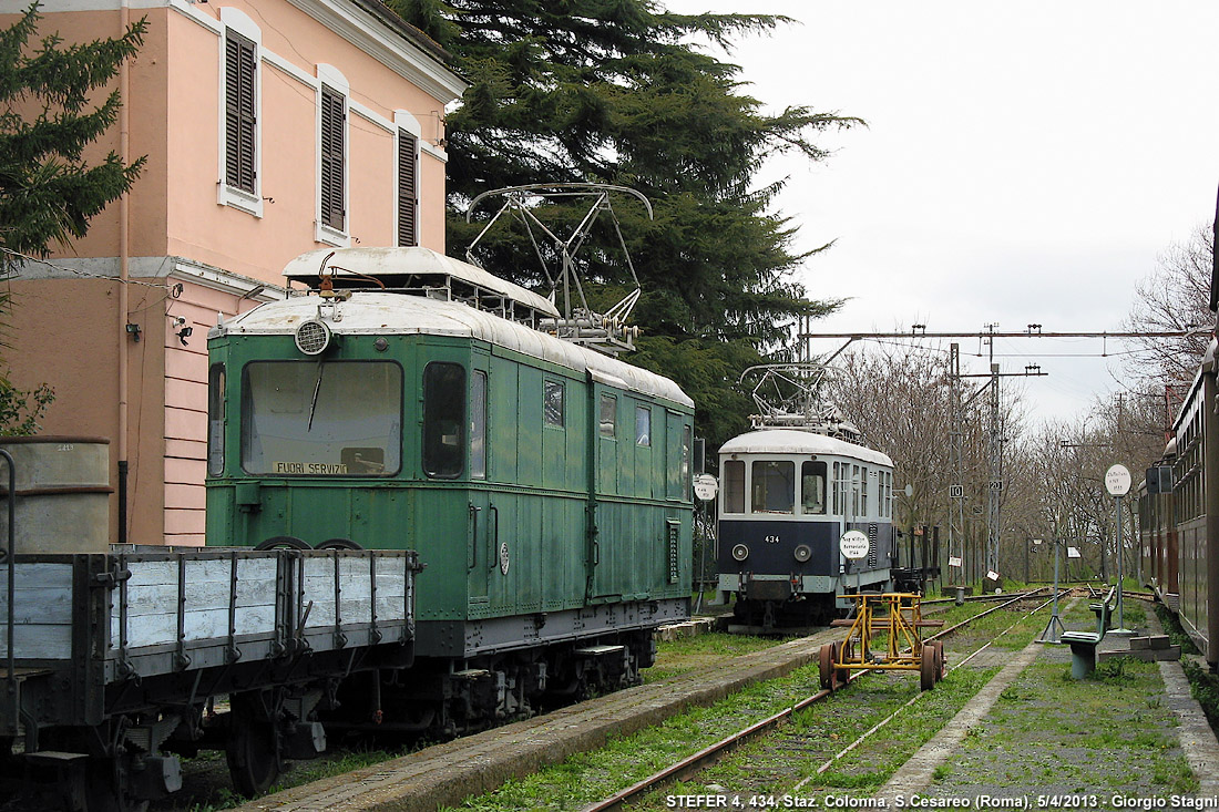 Il museo della stazione di Colonna - Museo staz. Colonna.