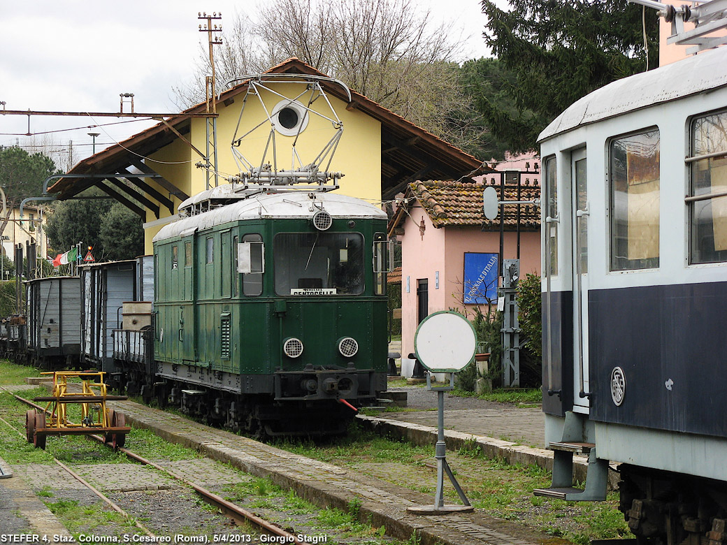 Il museo della stazione di Colonna - Museo staz. Colonna.