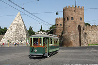 I tram storici - P.za Porta S.Paolo.