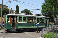I tram storici - P.za Porta Maggiore.