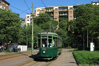 Tram a Milano 2024 - P.za VI Febbraio.