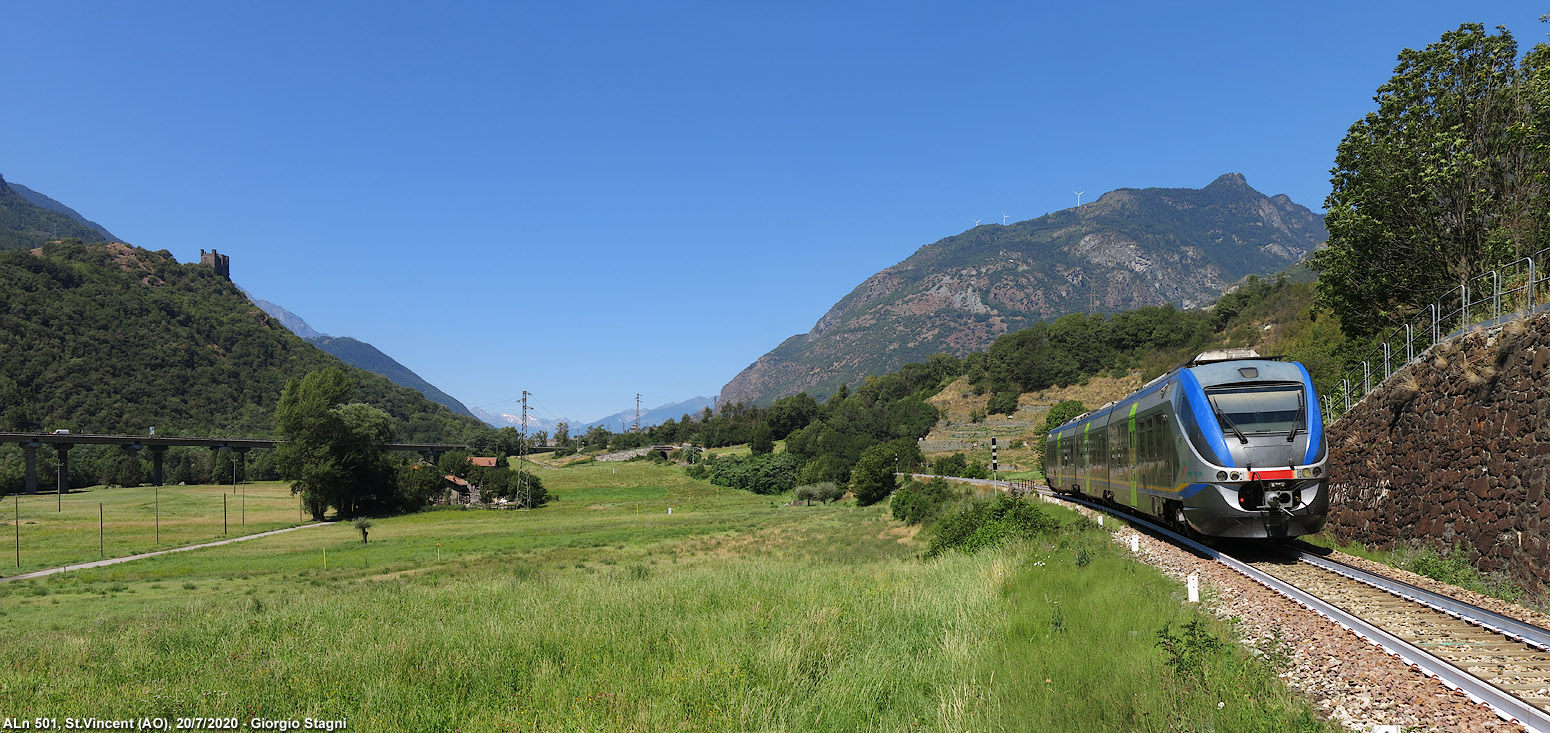 Estate 2020: un treno rosso in valle! - St.Vincent.