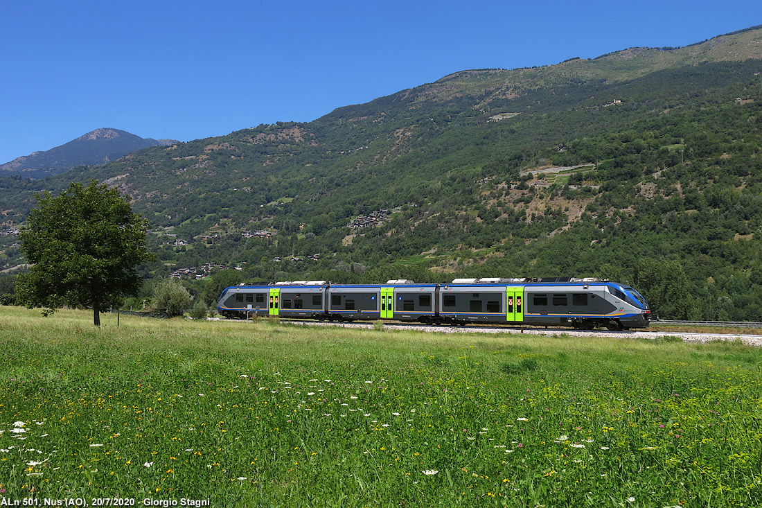 Estate 2020: un treno rosso in valle! - Nus.