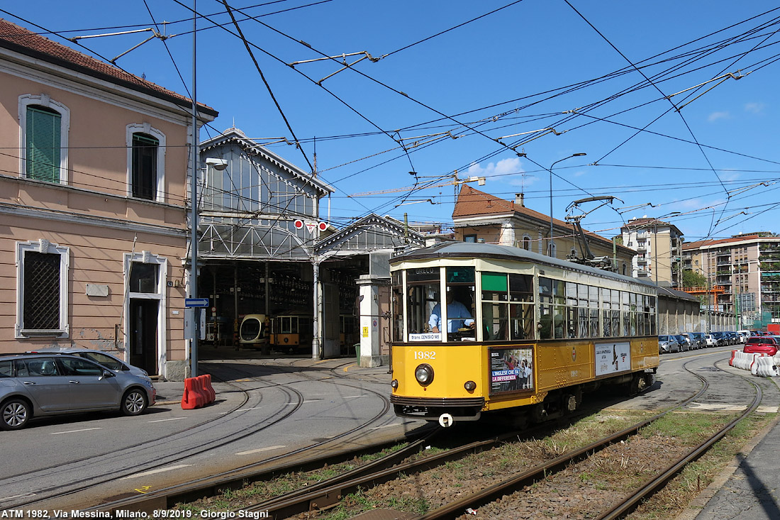 I tram del 2019 - Via Messina.