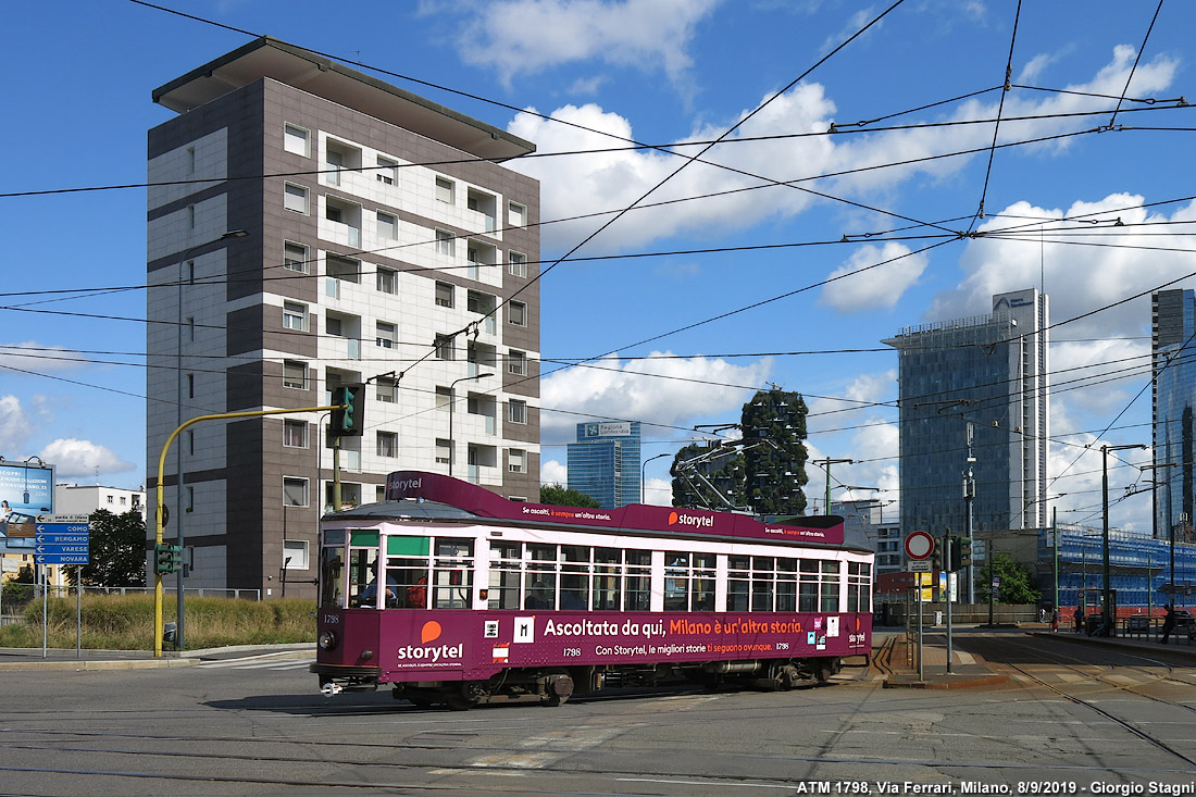 I tram del 2019 - Via Ferrari.