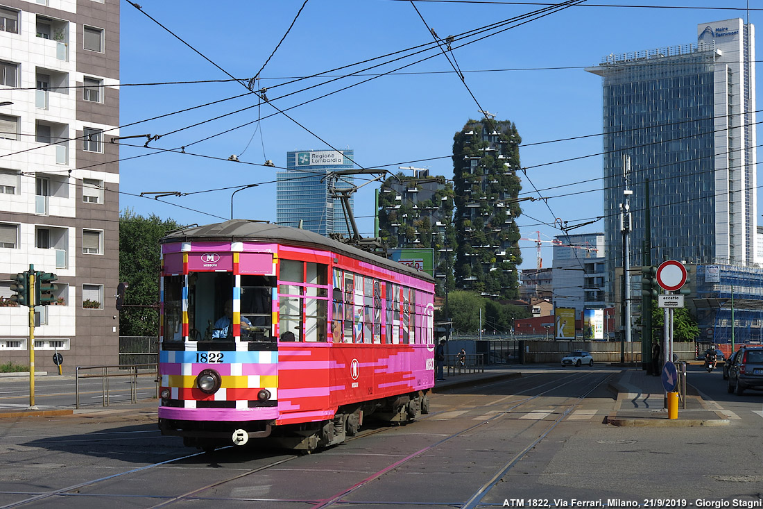 I tram del 2019 - Via Ferrari.