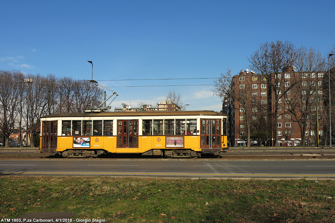 I tram del 2018 - P.za Carbonari.