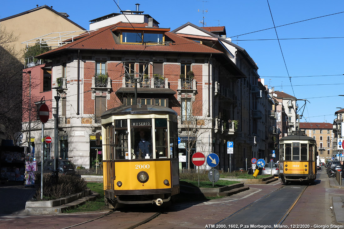 Tram e filobus - P.za Morbegno.