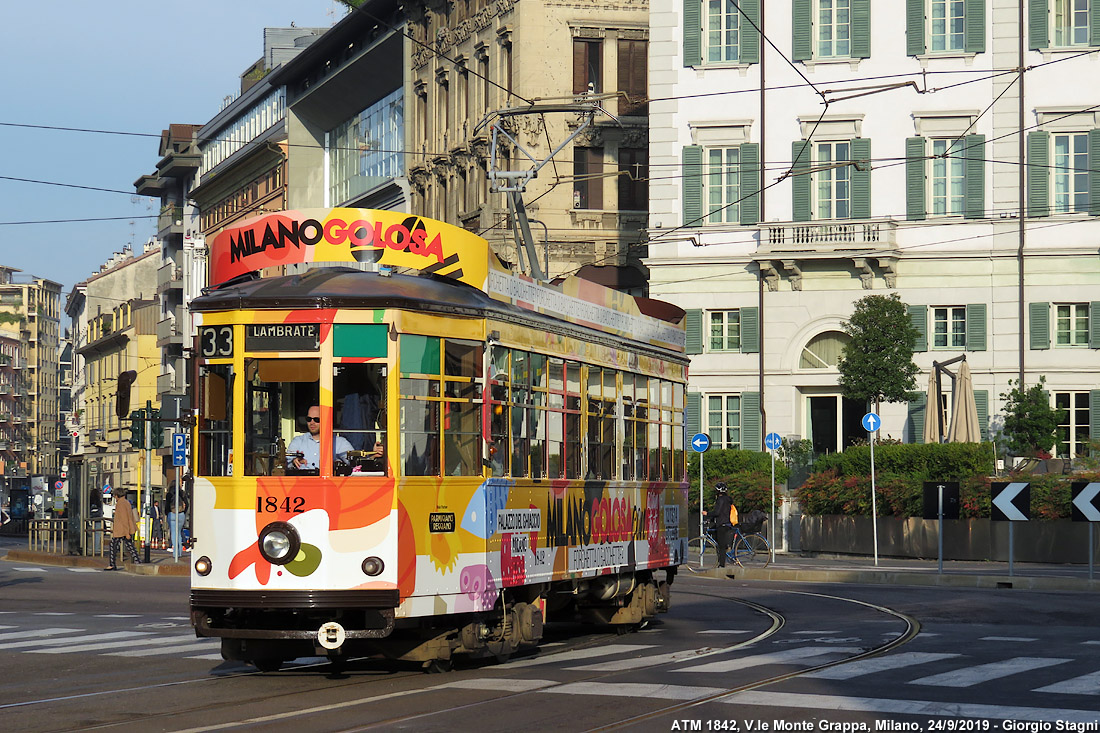 I tram del 2019 - V.le Monte Grappa.