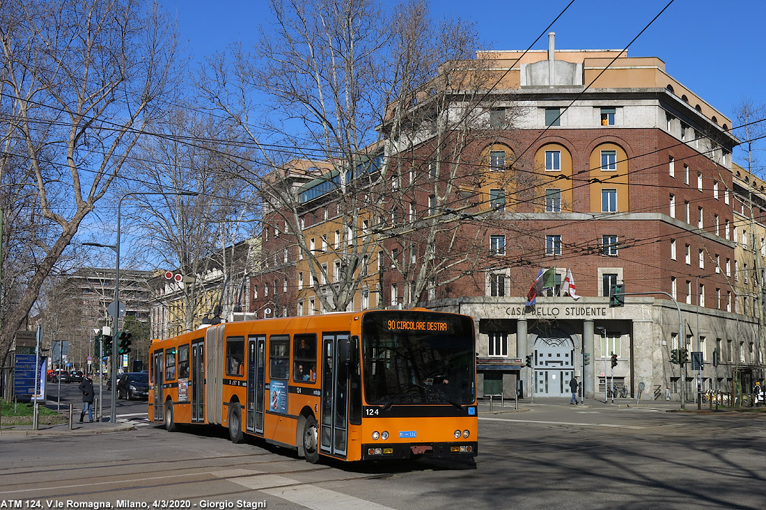 Tram e filobus - V.le Romagna.