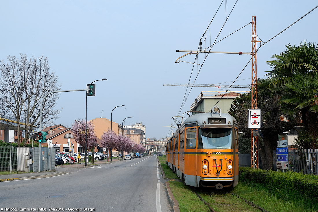 2017-18: il tram  tornato - Limbiate.