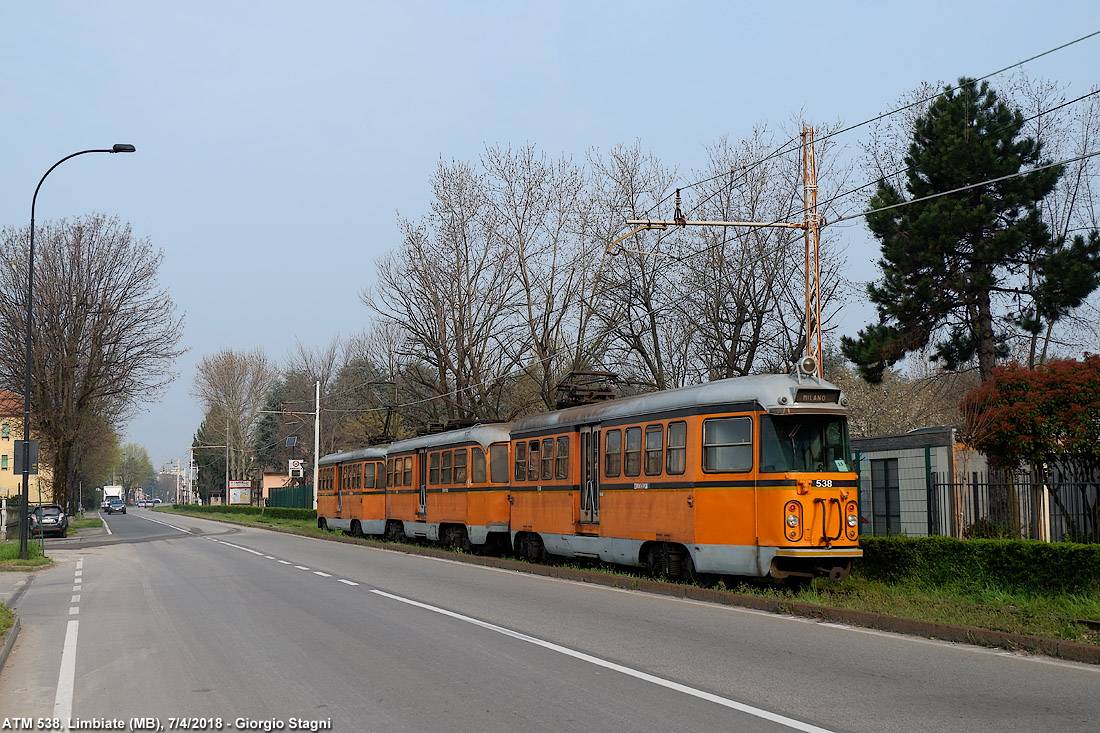 2017-18: il tram  tornato - Limbiate.