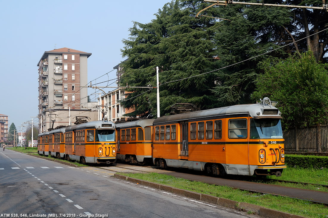 2017-18: il tram  tornato - Limbiate.