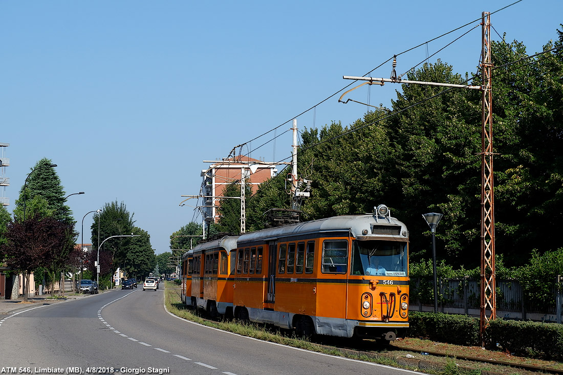 2017-18: il tram  tornato - Limbiate.