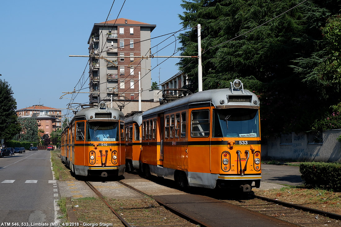 2017-18: il tram  tornato - Limbiate.