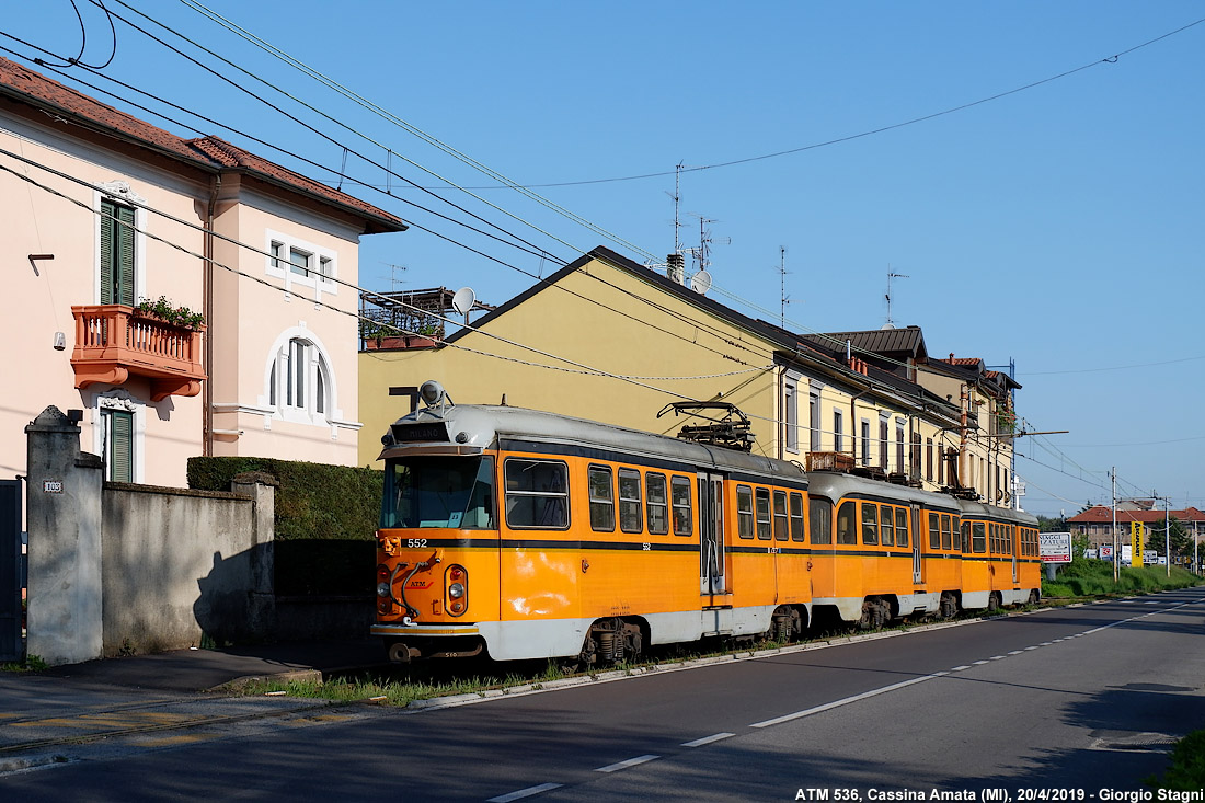 2017-18: il tram  tornato - Cassina Amata.