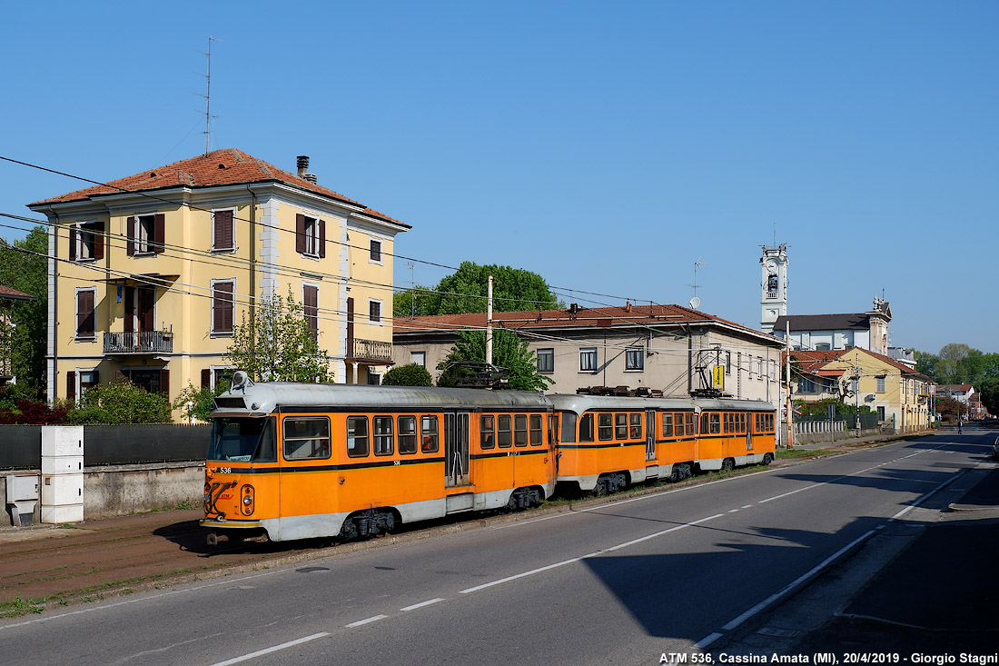 2017-18: il tram  tornato - Cassina Amata.