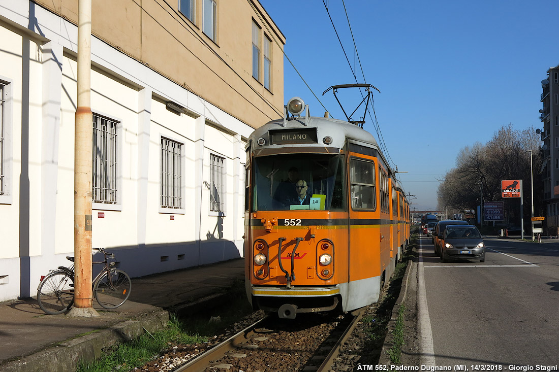 2017-18: il tram  tornato - Paderno.