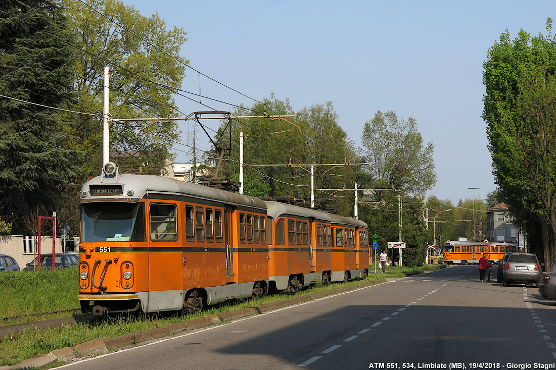 2017-18: il tram  tornato - Limbiate.