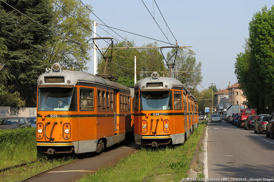 2017-18: il tram  tornato - Limbiate.