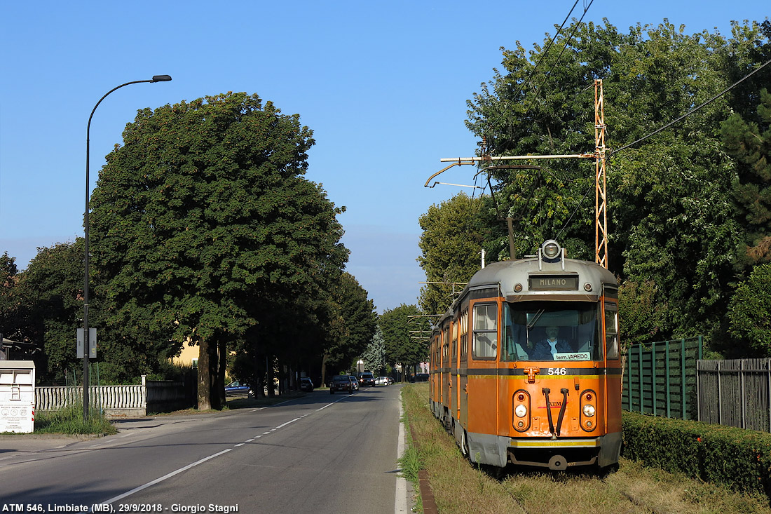 2017-18: il tram  tornato - Limbiate.