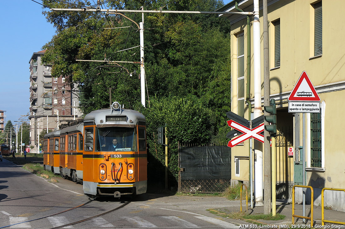 2017-18: il tram  tornato - Limbiate.