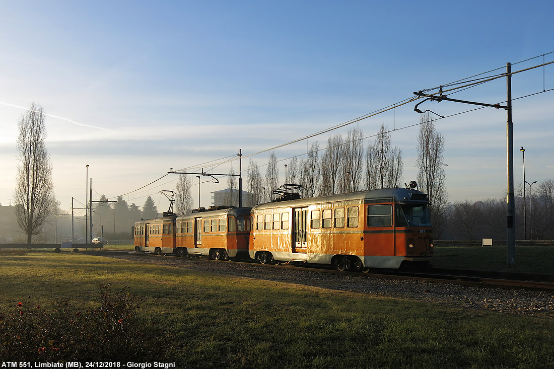 2017-18: il tram  tornato - Limbiate.