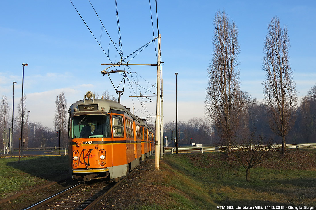 2017-18: il tram  tornato - Limbiate.