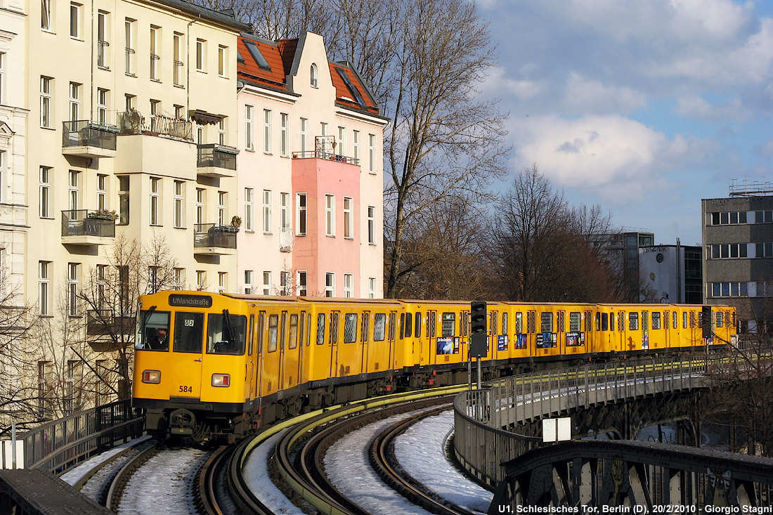 Berlin - U-Bahn - Schlesisches Tor.