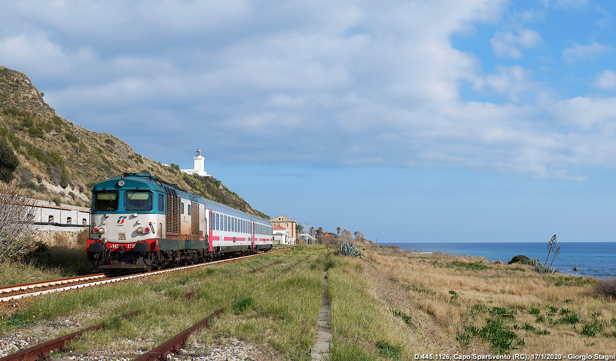 La ferrovia ionica - Capo Spartivento.