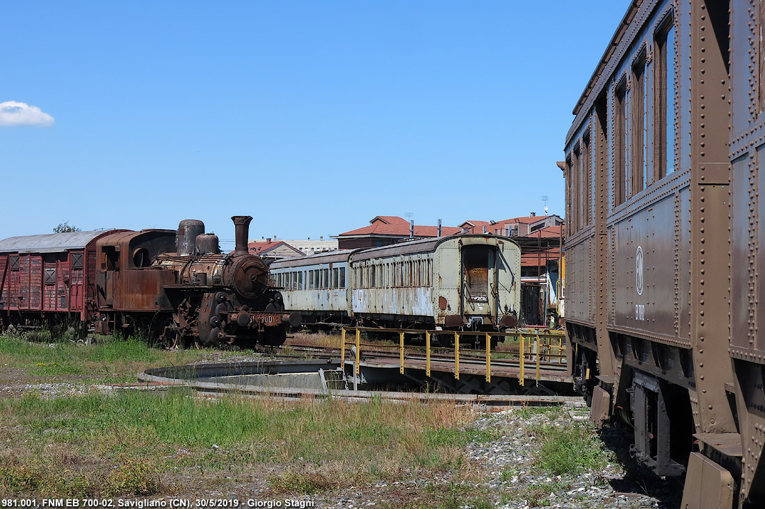 Museo Ferroviario Piemontese - 981, EB 700.