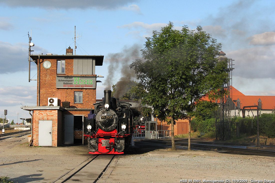 Vapore nell'Harz - Wernigerode.